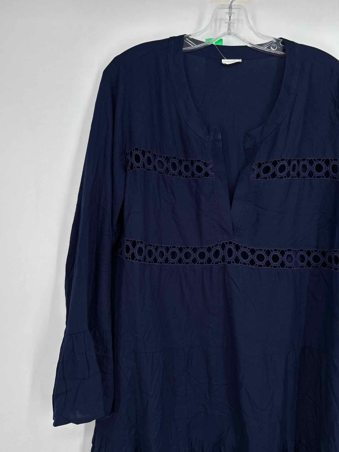 Lascana Size 8/10 Navy Long Sleeve Coverup