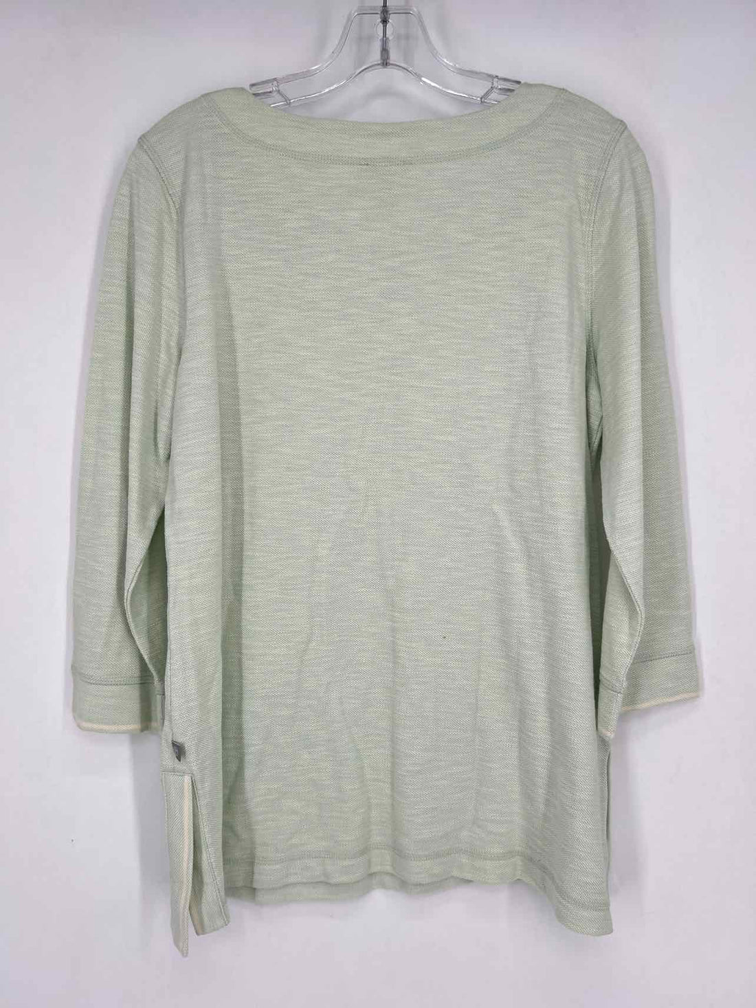 T By Talbots Size M Light Green Long Sleeve