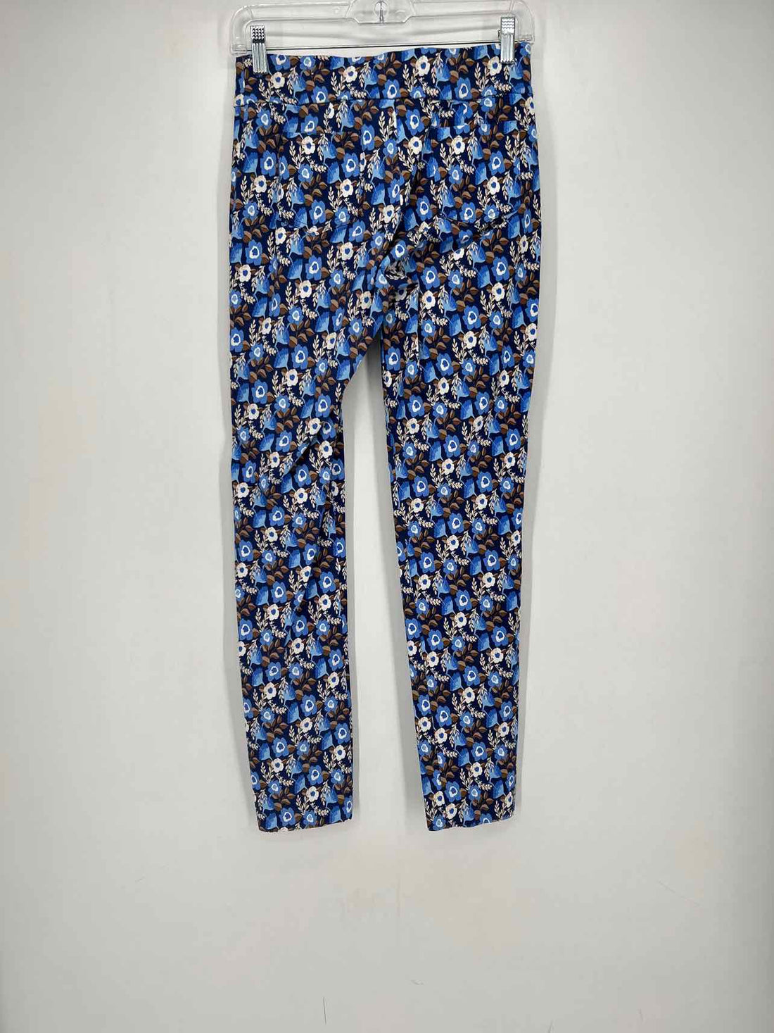 J McLaughlin Size 4 Blue Print Pants