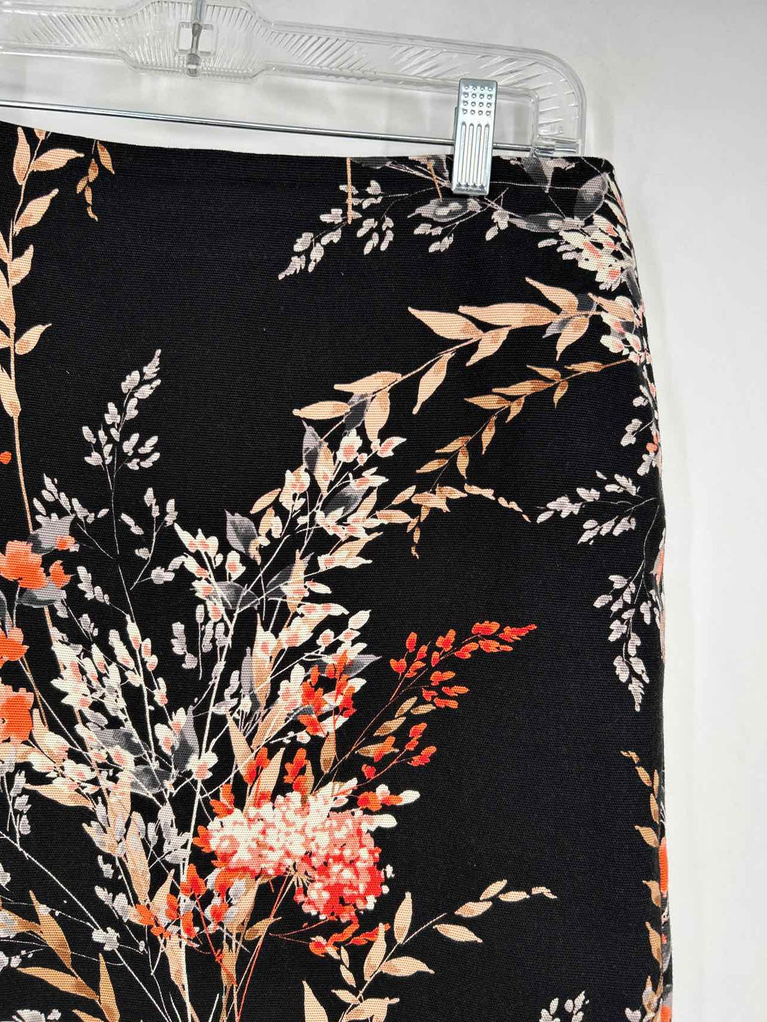 Talbots Size 6 Black Floral Skirts