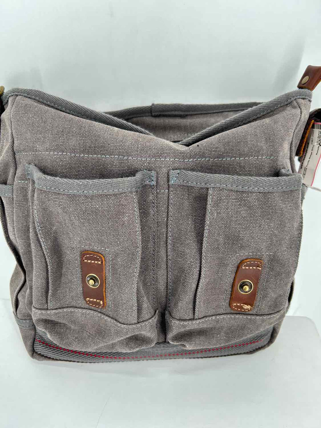 TSD Brand Turtle Ridge Gray Messenger
