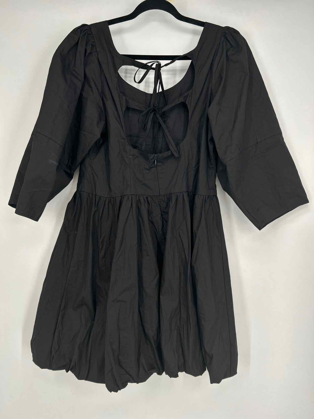 Miele Size L Black Cotton Long Sleeve Dress