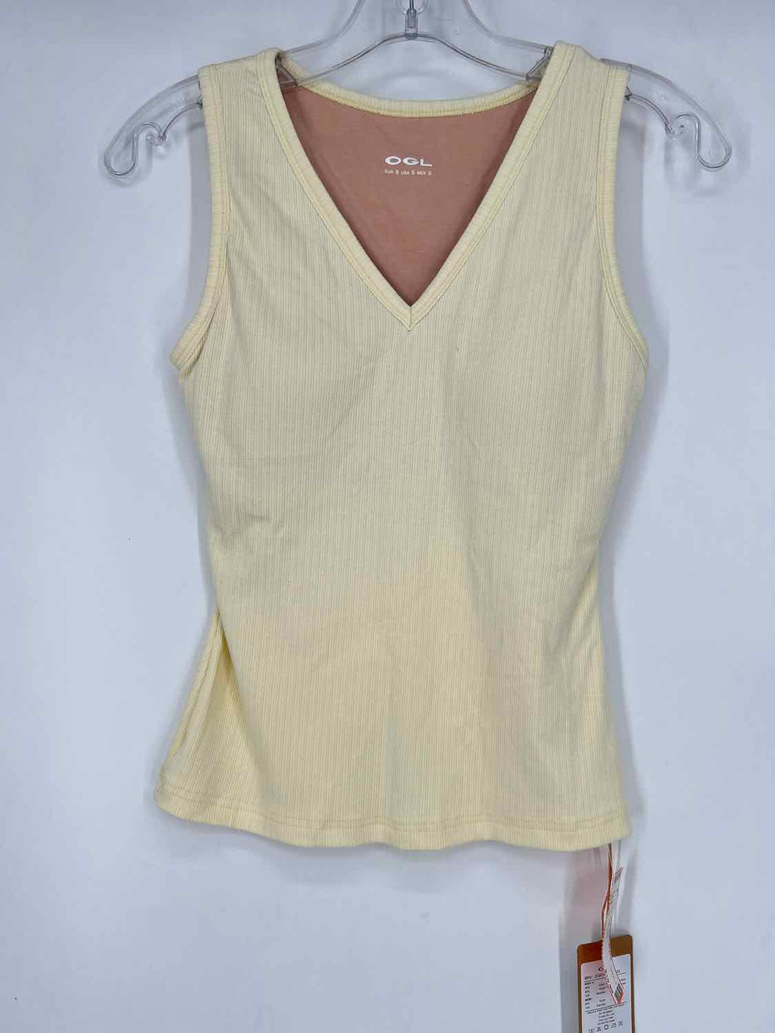 OGL Size S Light Yellow NWT Active Tops