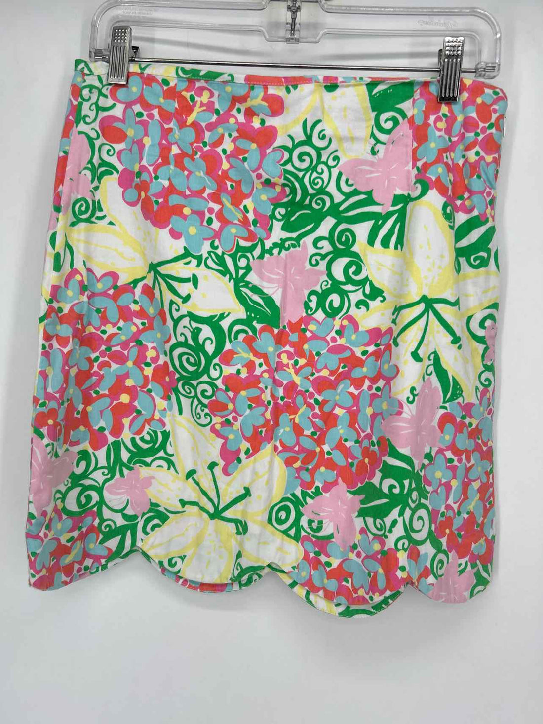 Lilly Pulitzer Size 8 White Floral Skirts