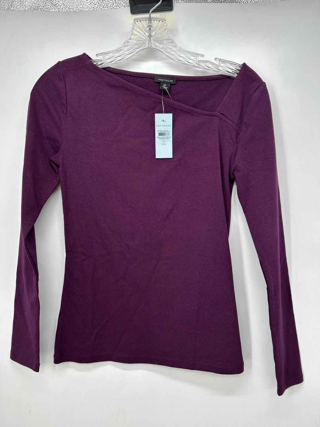 Ann Taylor Size MP Dark Purple NWT Long Sleeve
