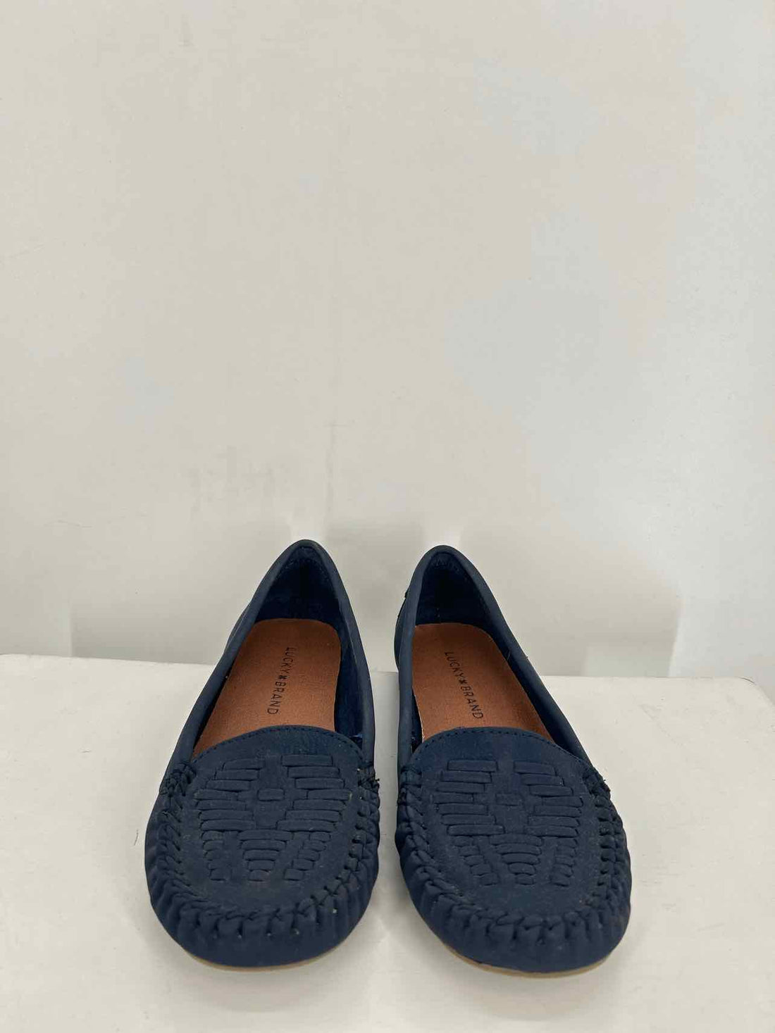 Lucky Brand Women Size 6 Navy Loafers