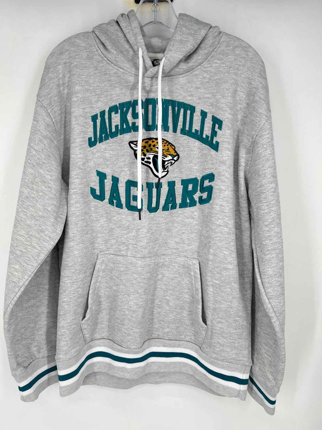 NFL Size L Light Gray Active Hoodies