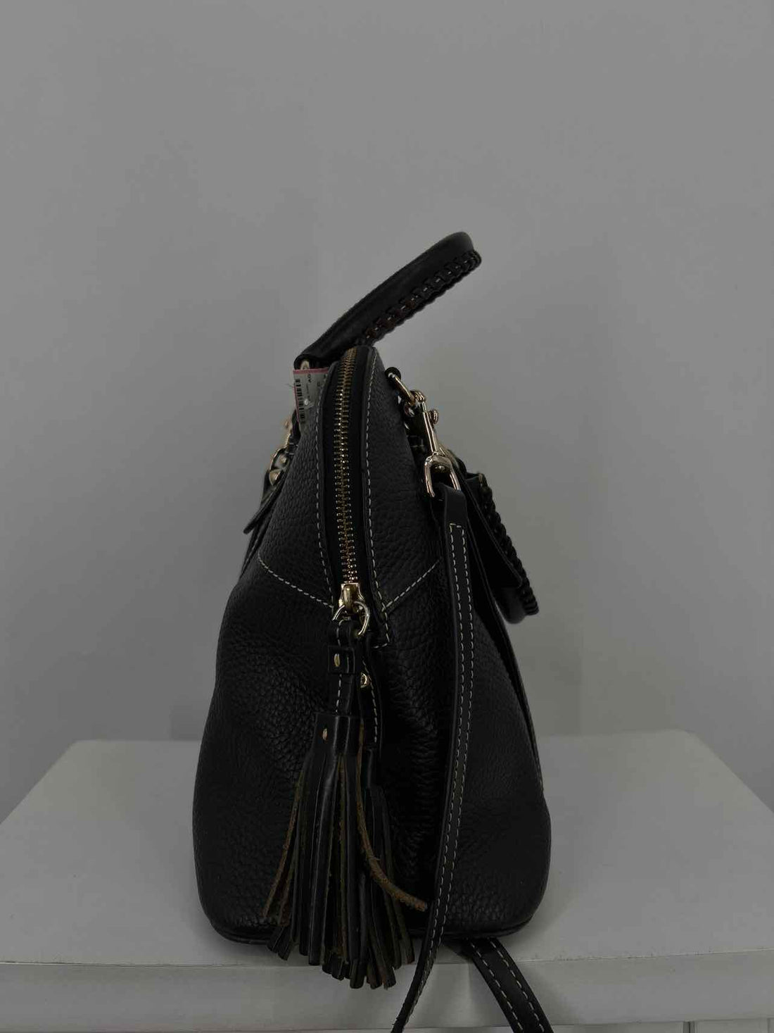 Dooney & Bourke Black Pebbled Leather Crossbody