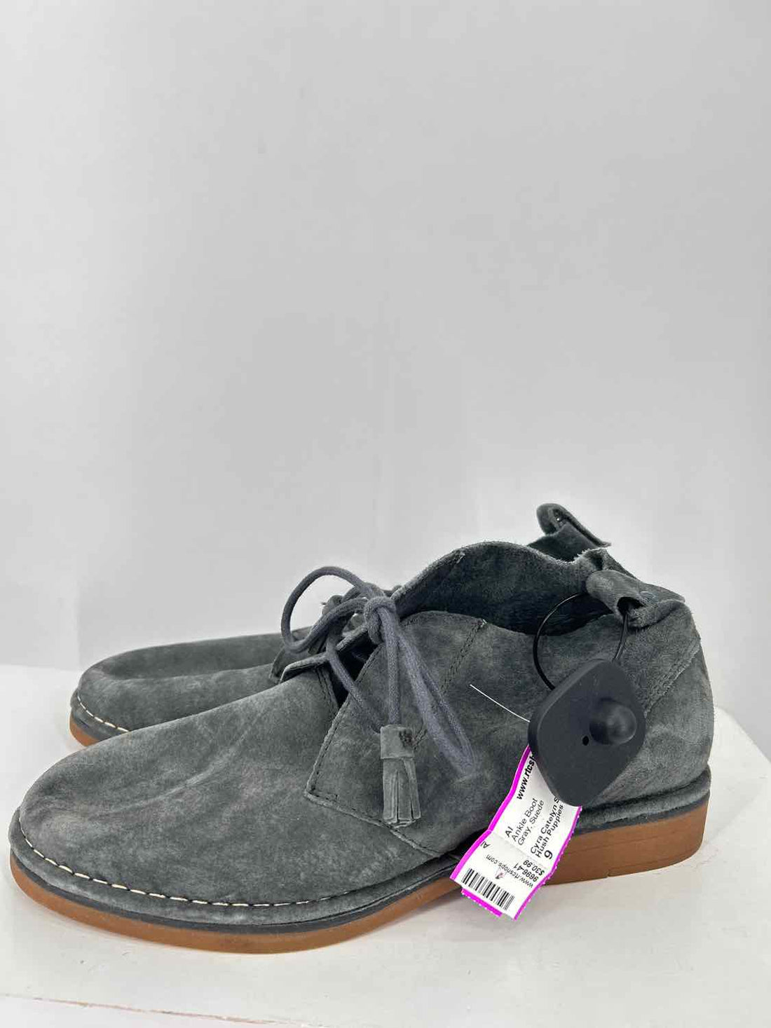 Hush Puppies Women Size 9 Gray Suede Ankle Boot