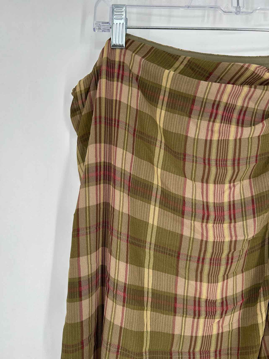 Lauren Ralph Lauren Size 16 Green Plaid Skirts