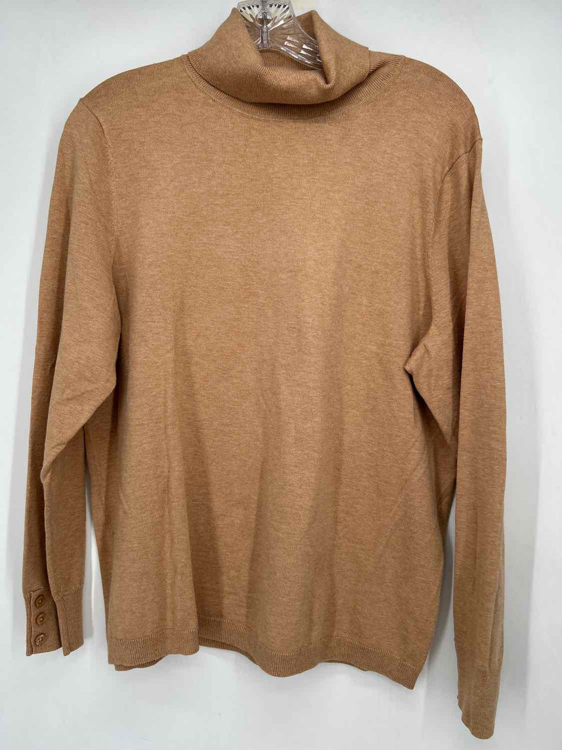 Talbots Size XLP Camel Sweater