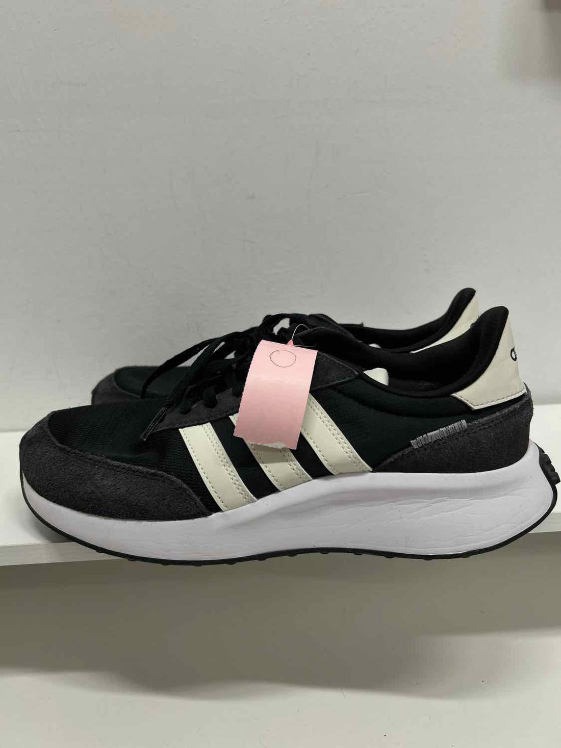 Adidas Women Size 9.5 Black & White Sneakers