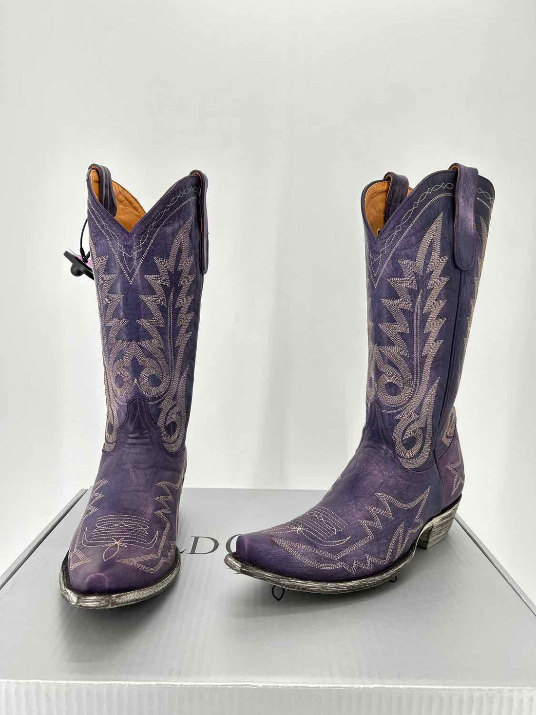 Old Gringo Women Size 9 Violet Leather Cowboy Boot