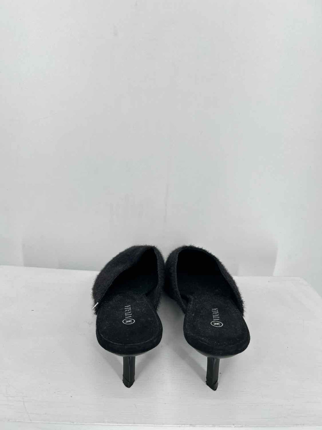 Vivaia Women Size 38 Black Karen Pointy Mules