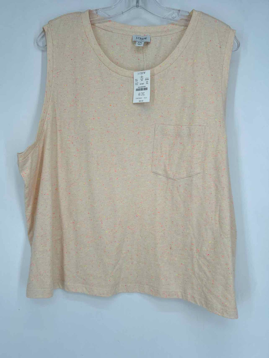 J Crew Size XXL Neon Funfetti NWT Top/Blouse