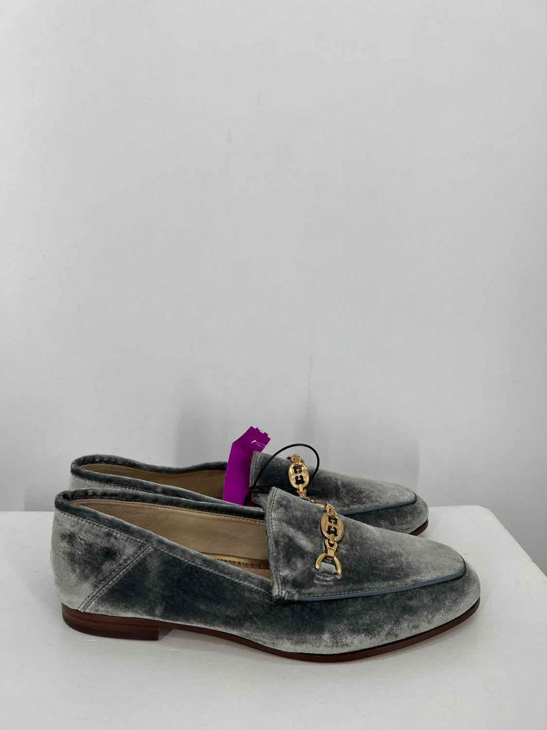 Sam Edelman Women Size 7.5 Gray Velvet Loafers