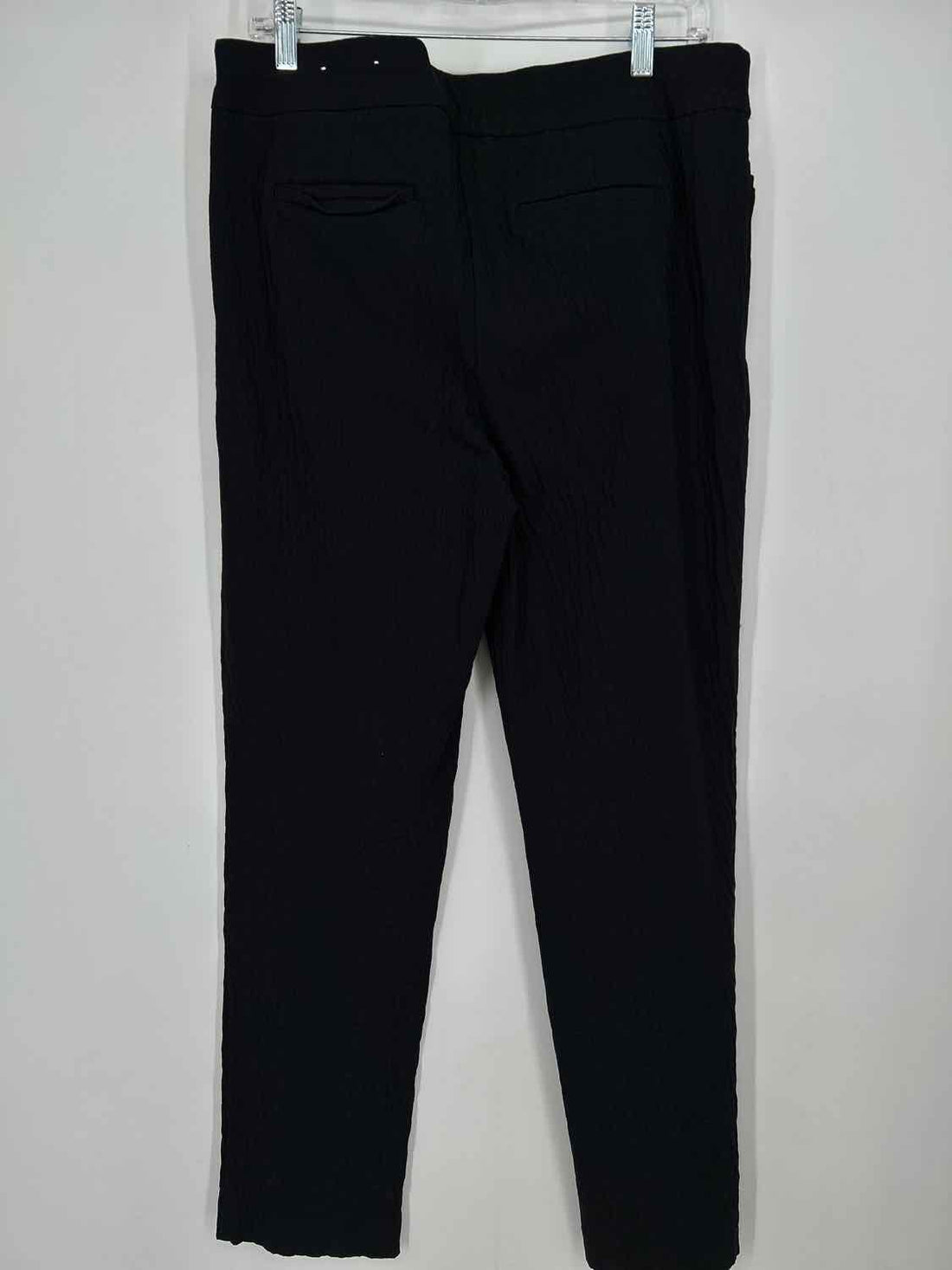 Chicos Size 2.5(14) Black Textured Pants