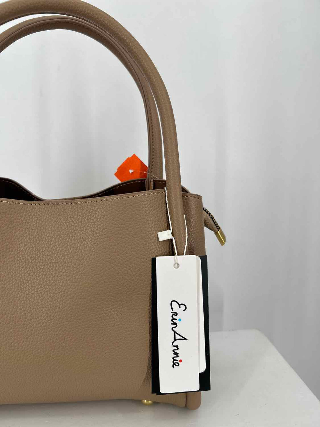 Erin Annie Tan Vegan Leather NWT Satchel