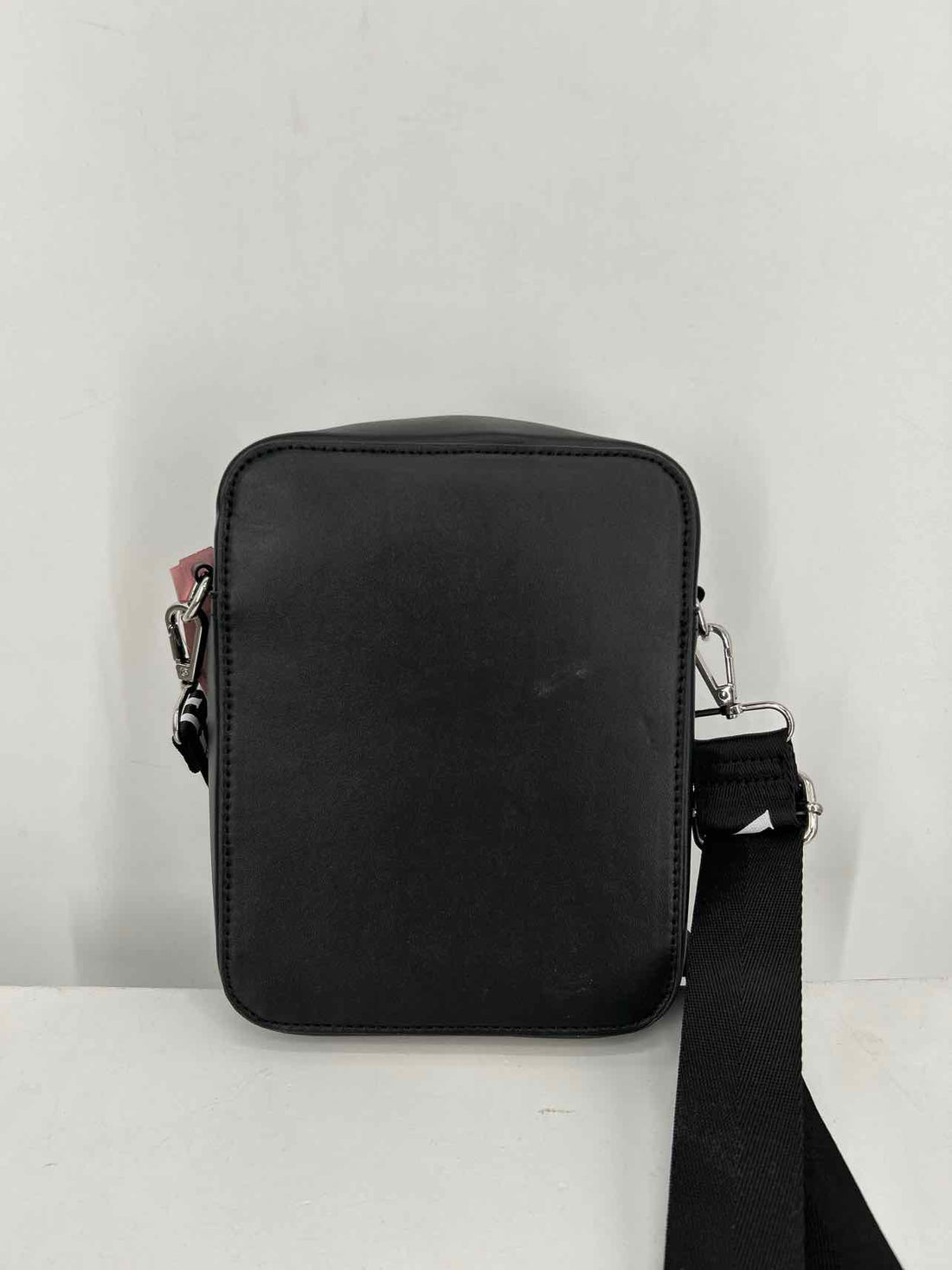 Vintage Havana Black Faux Leather Pre Owned Crossbody