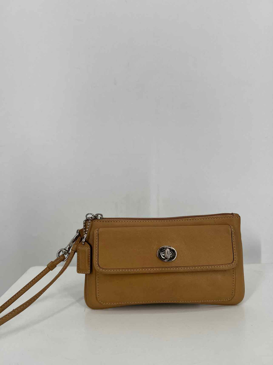 Coach Tan Leather As Is Wallet