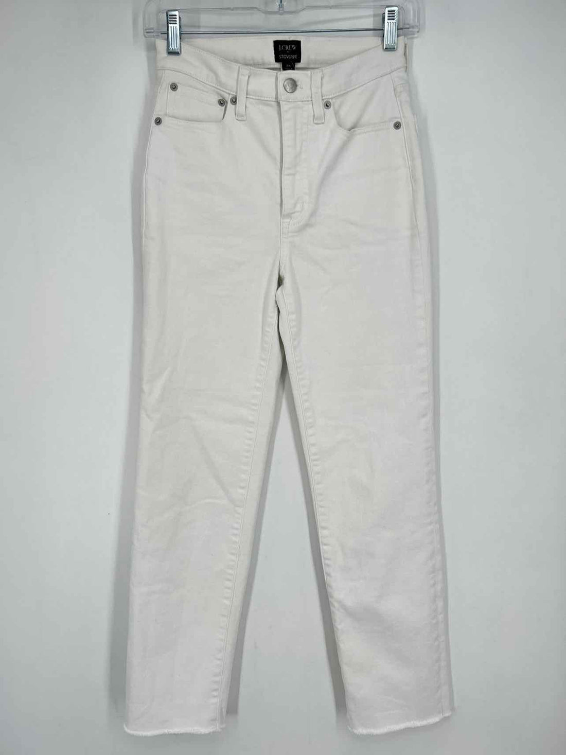 J Crew Size 24 White Jeans