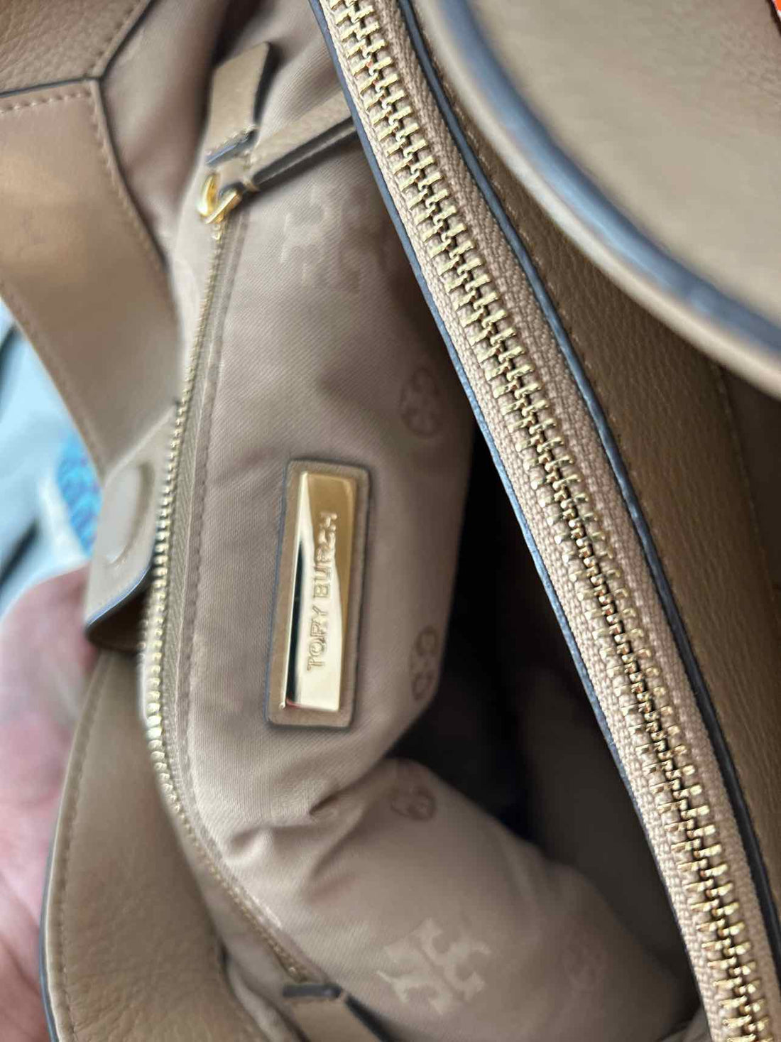 Tory Burch Tan Leather Pre Owned Harper Tote