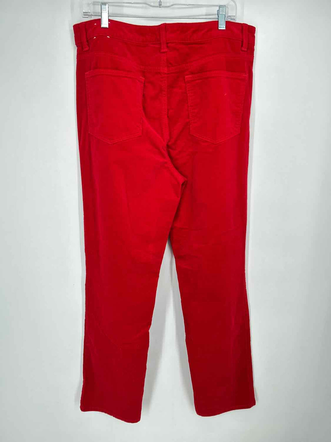 Talbots Size 14 Red Corduroy Pants