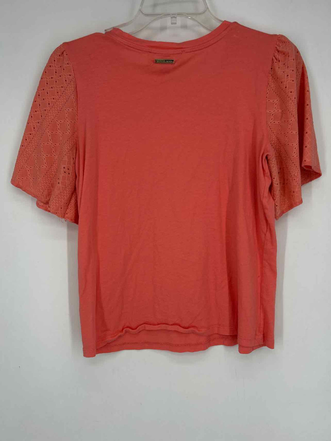 Michael Kors Size M Peach Short Sleeve