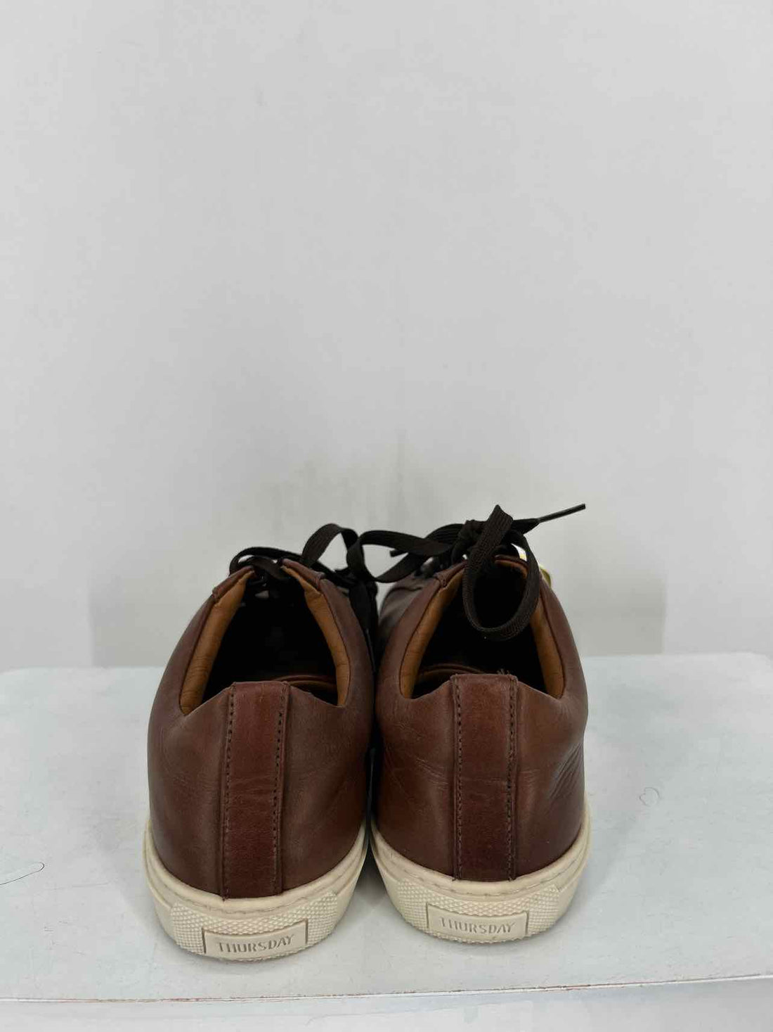 Thursday Boot Co Women Size 9.5 Coffee Leather Sneakers