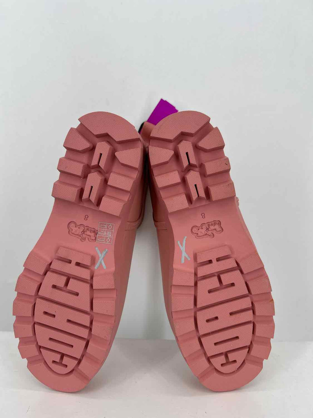 Coach Women Size 8 Pink Rain Boot