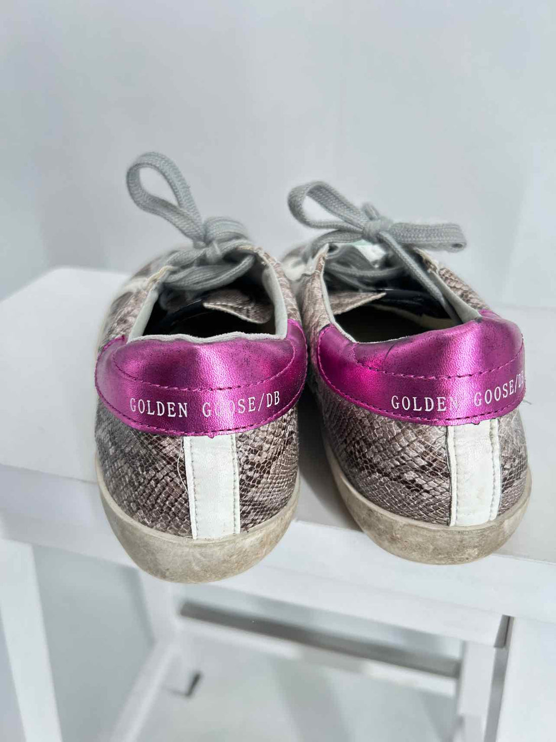 Golden Goose Women Size 40 (9-9.5) Snake Sneakers