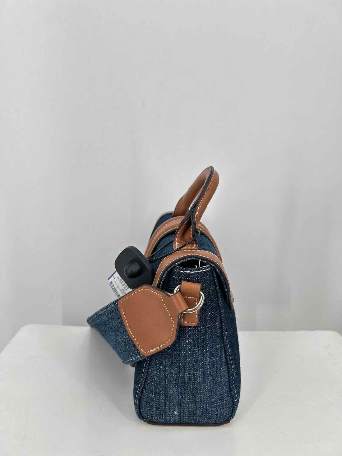 True Religion Denim Faux Leather Crossbody