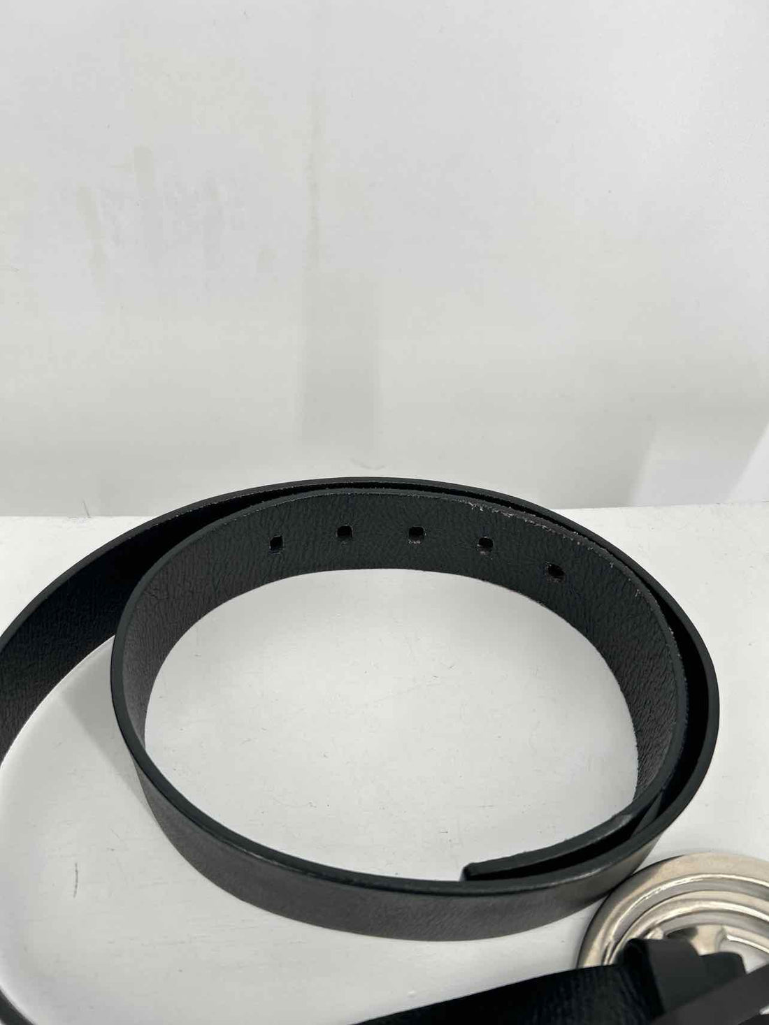 Silpada Size L Genuine Leather Black Belts