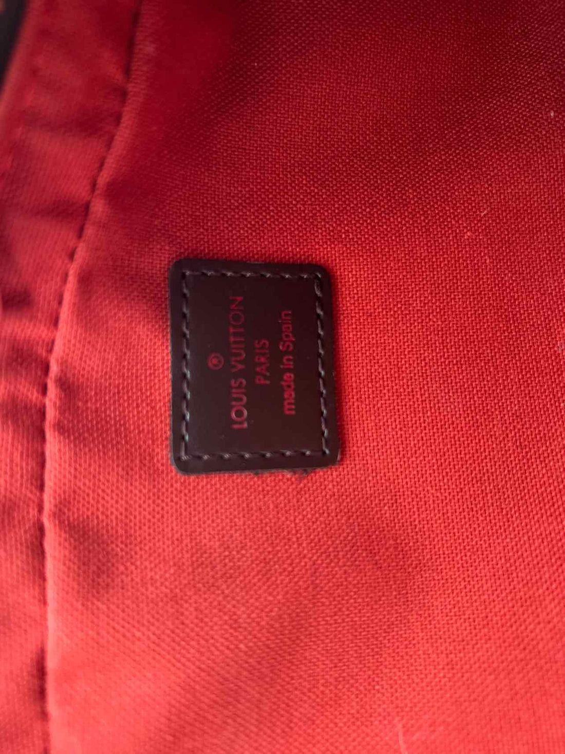 Louis Vuitton Damier Ebene Coated Canvas New LUXURY