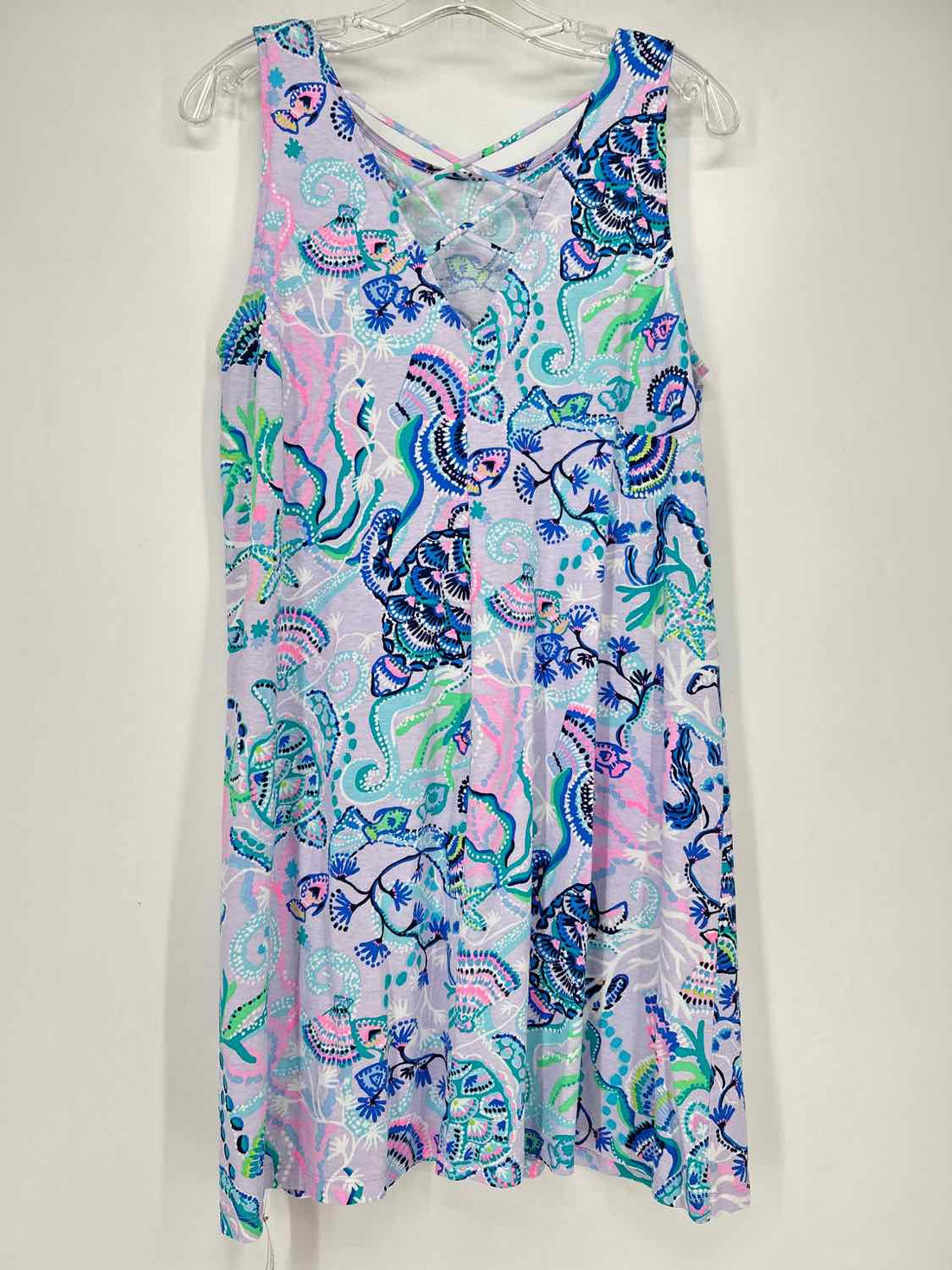 L Pale Purple Print Lilly Pulitzer Dress