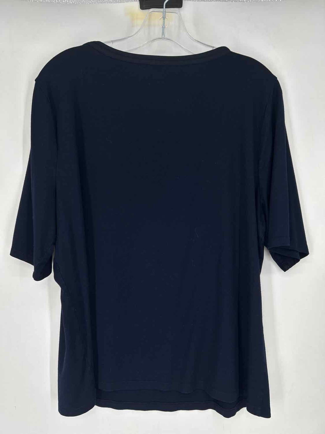 Talbots Size XL Navy Short Sleeve