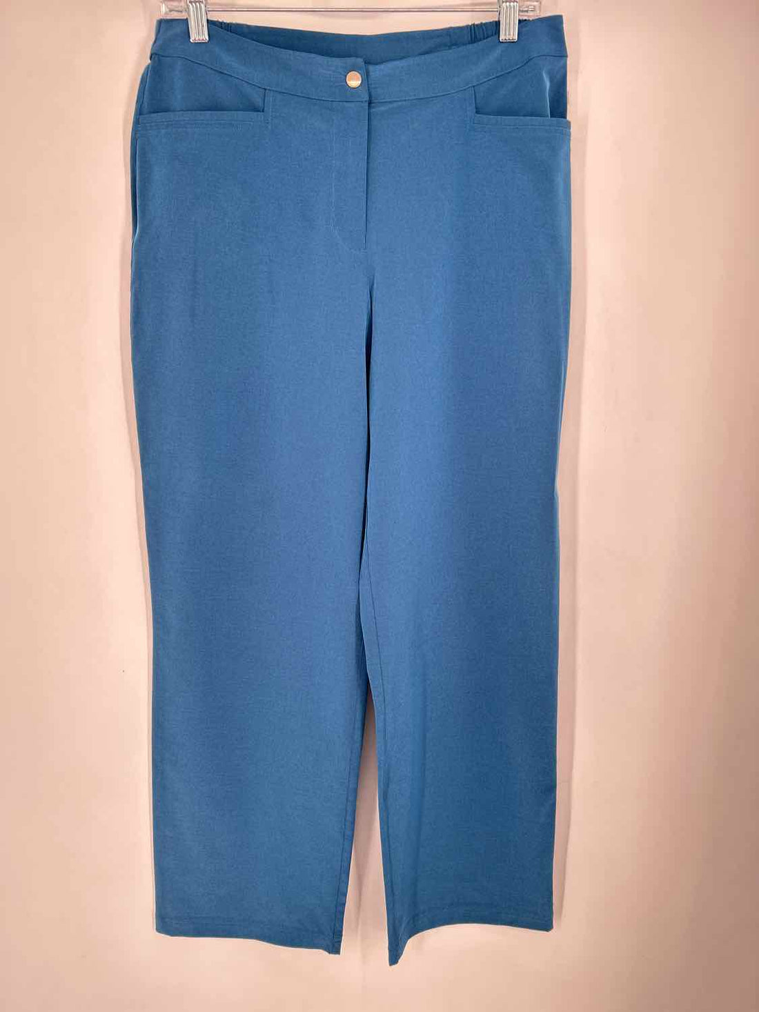 Zenergy by Chicos Size 1(8) Dark Teal Pants