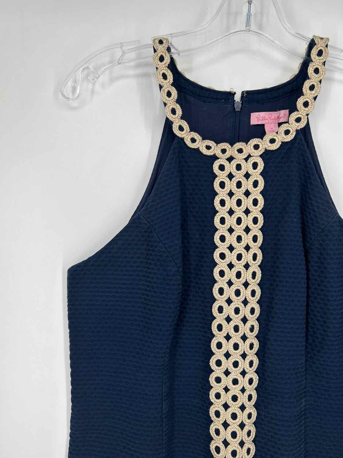 Lilly Pulitzer 8 Navy Sleeveless Lilly Pulitzer Dress