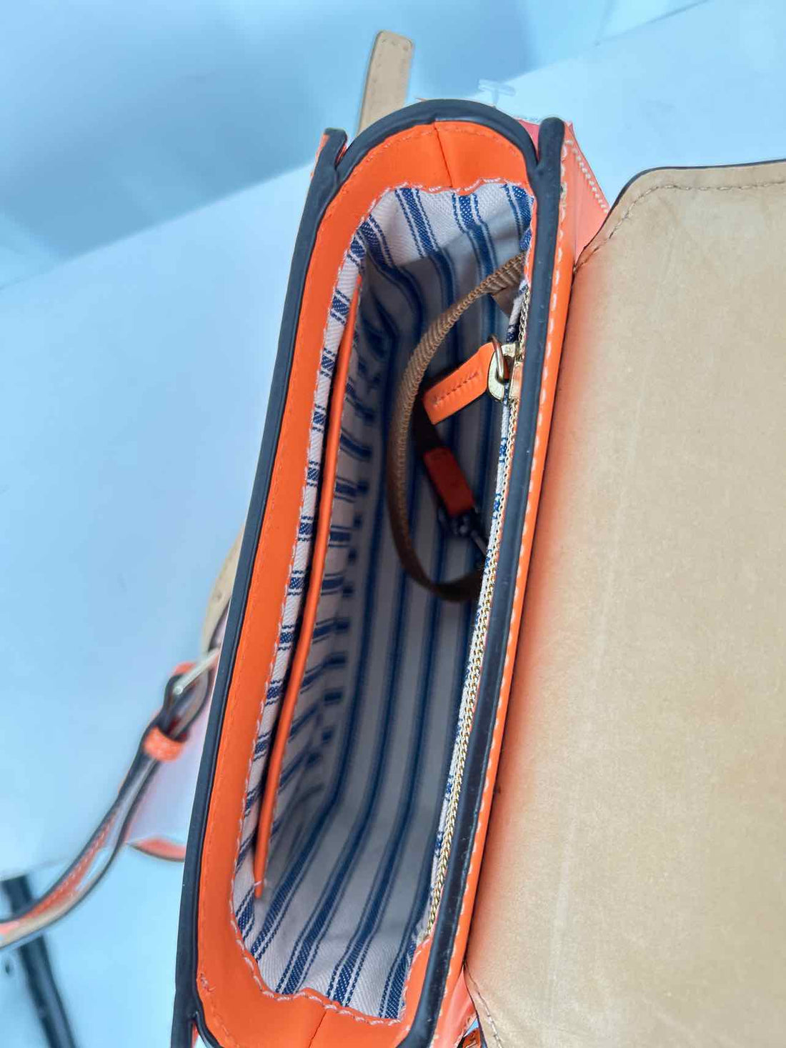 Dooney & Bourke Pastel Orange Leather Sold Out Crossbody