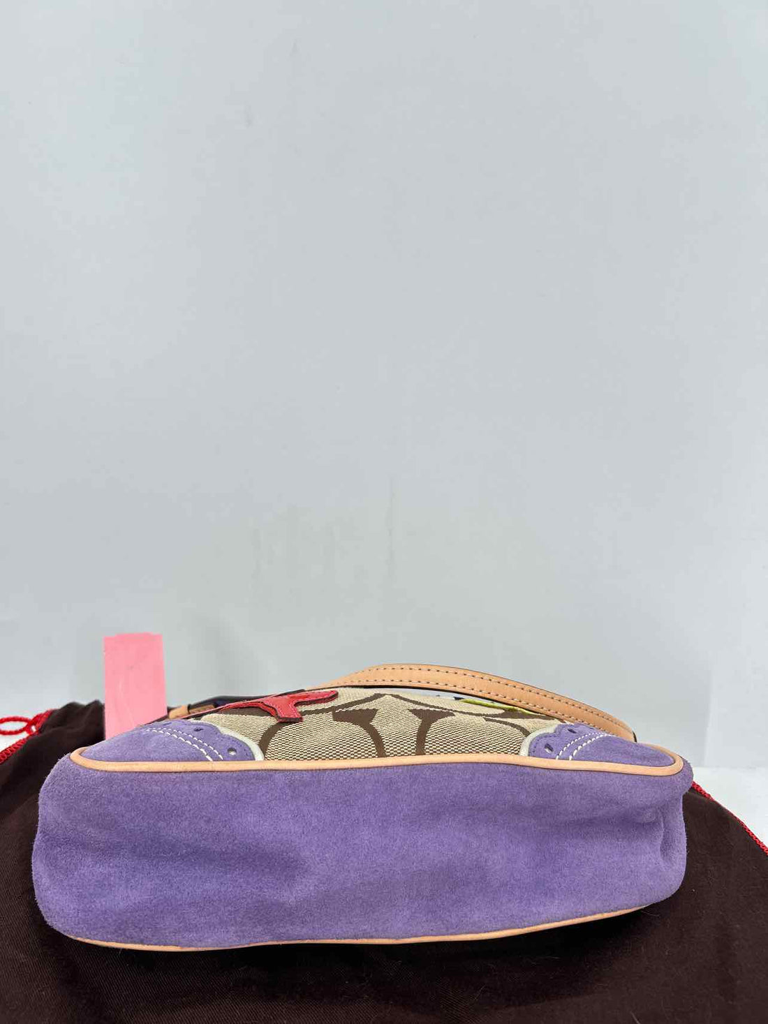 Coach Brown Canvas & Leather Good Purse