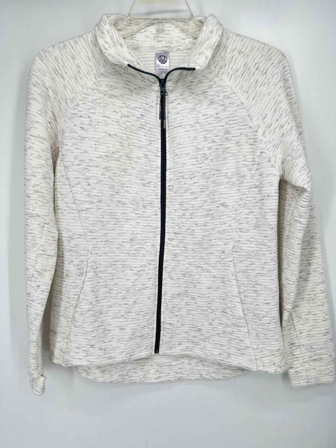 Te Verde Size L Off White Active Jacket