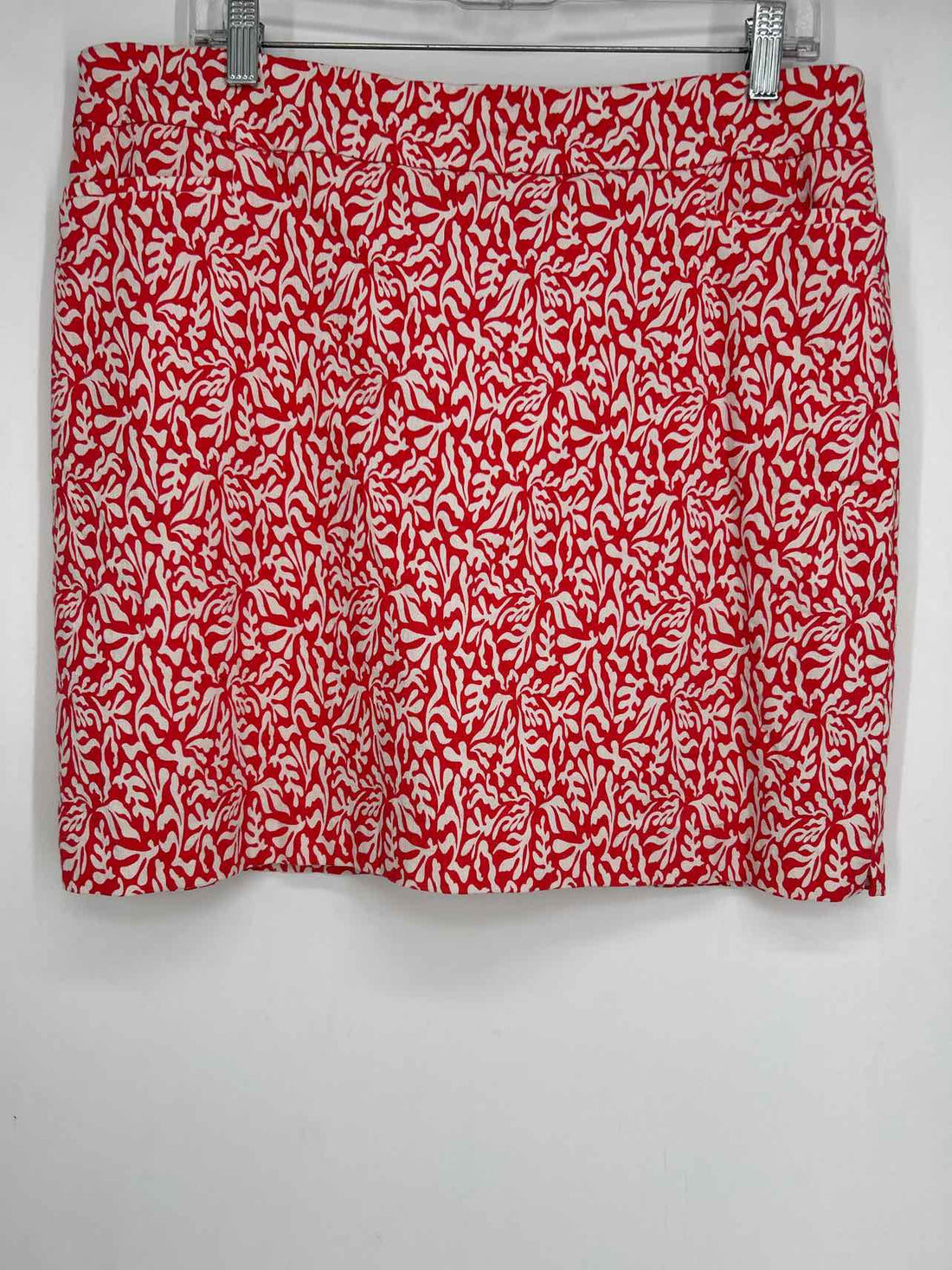 Chicos Size 2.5 (14) Red & White Skort