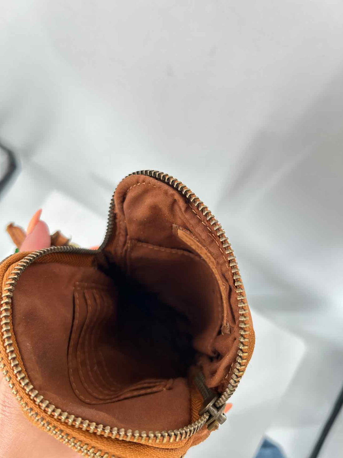 Marta Ponti Cognac Leather Pre Owned Crossbody