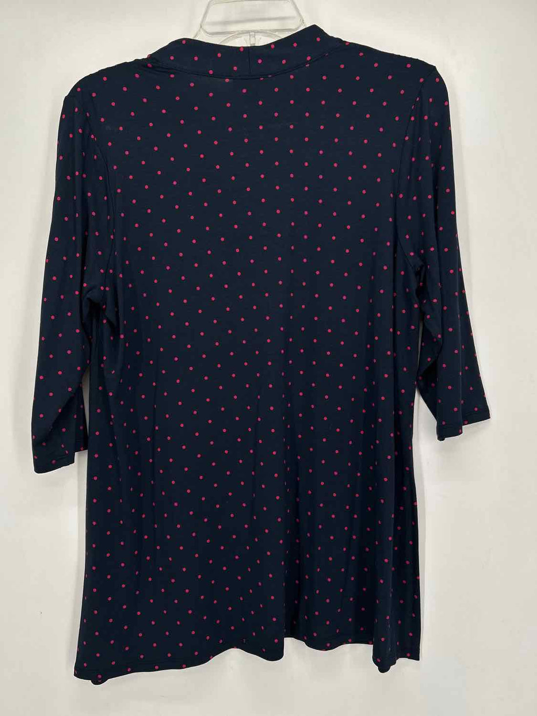 J Jill Size MP Navy Polkadot NWT Long Sleeve