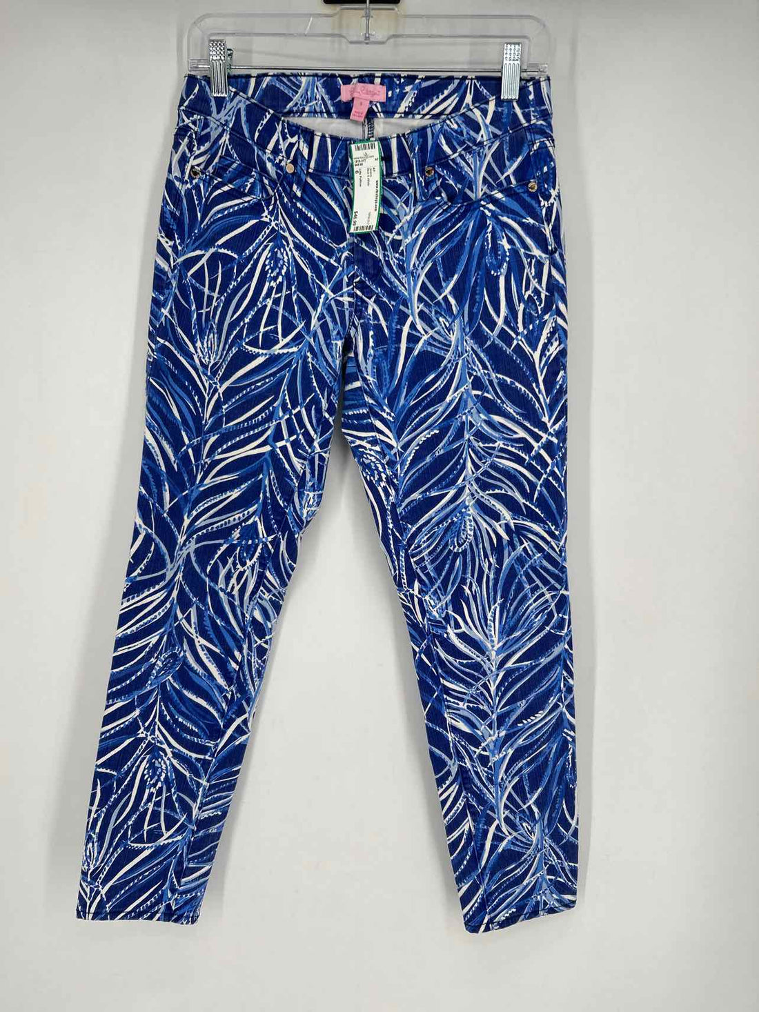 Lilly Pulitzer Size 6 Blue & White Jeans