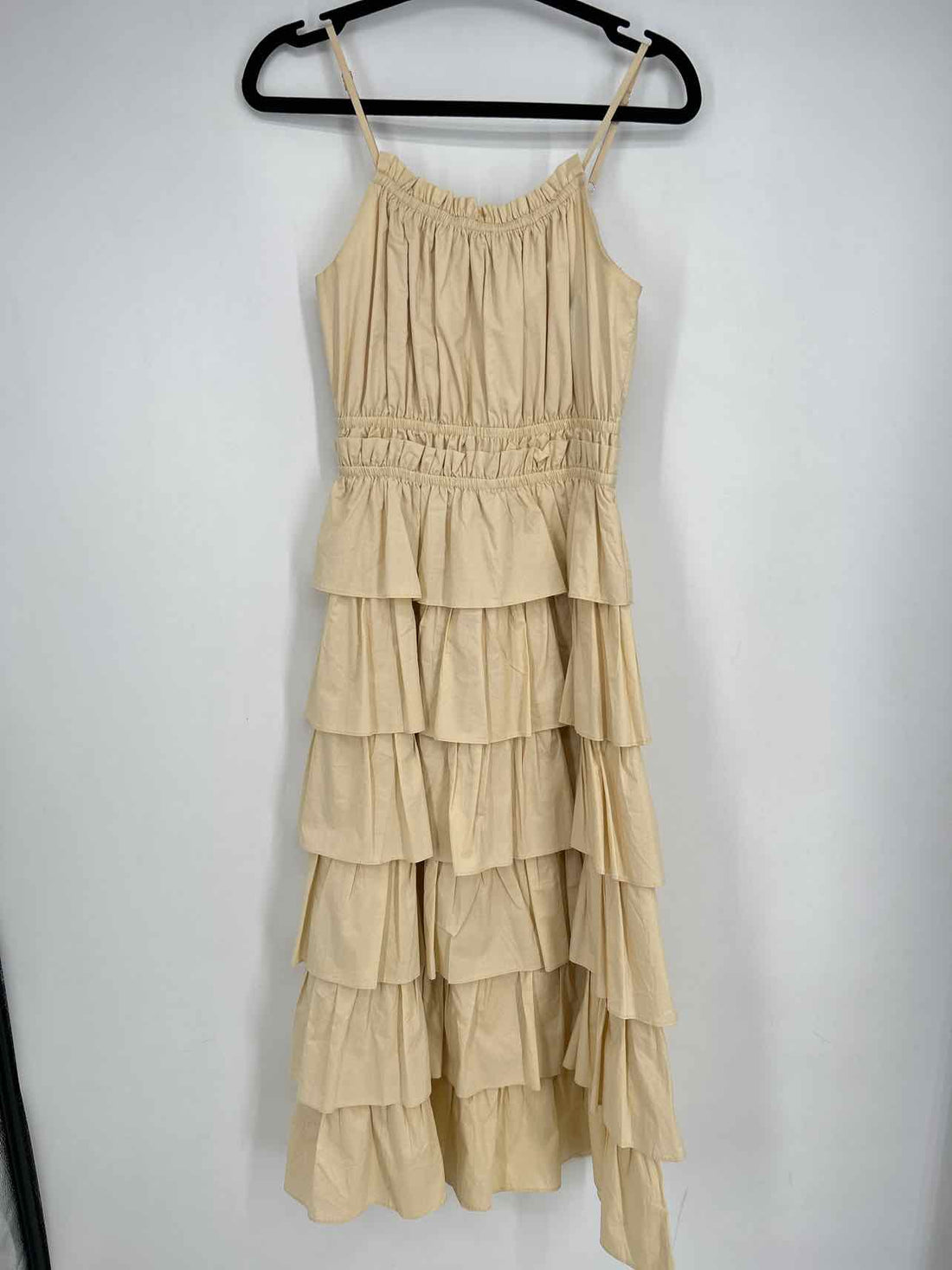 English Factory Size XS Yellow Sleeveless Dress