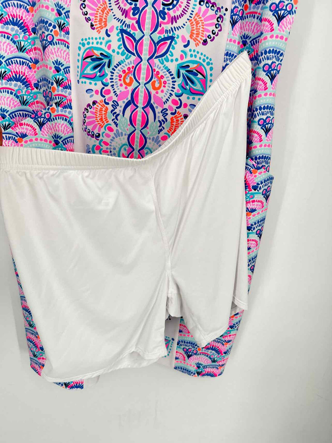 Lilly Pulitzer Size 8 White Print NWT Lilly Pulitzer Luxletic Dress