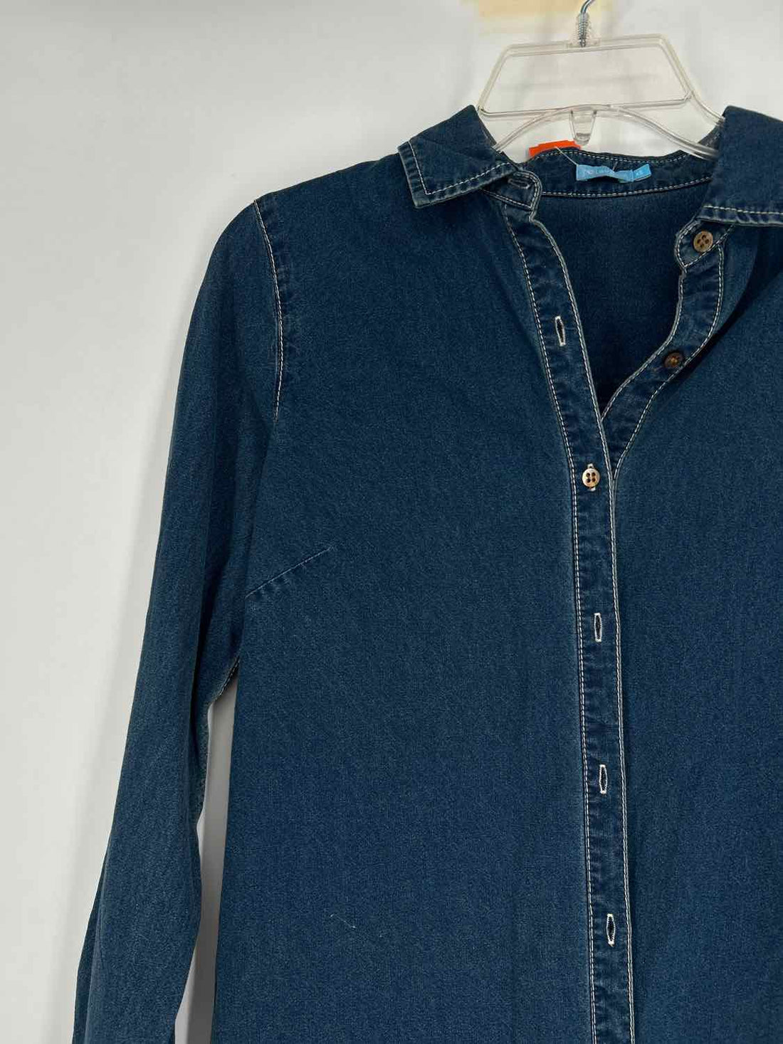 J McLaughlin Size XS Chambray Long Sleeve