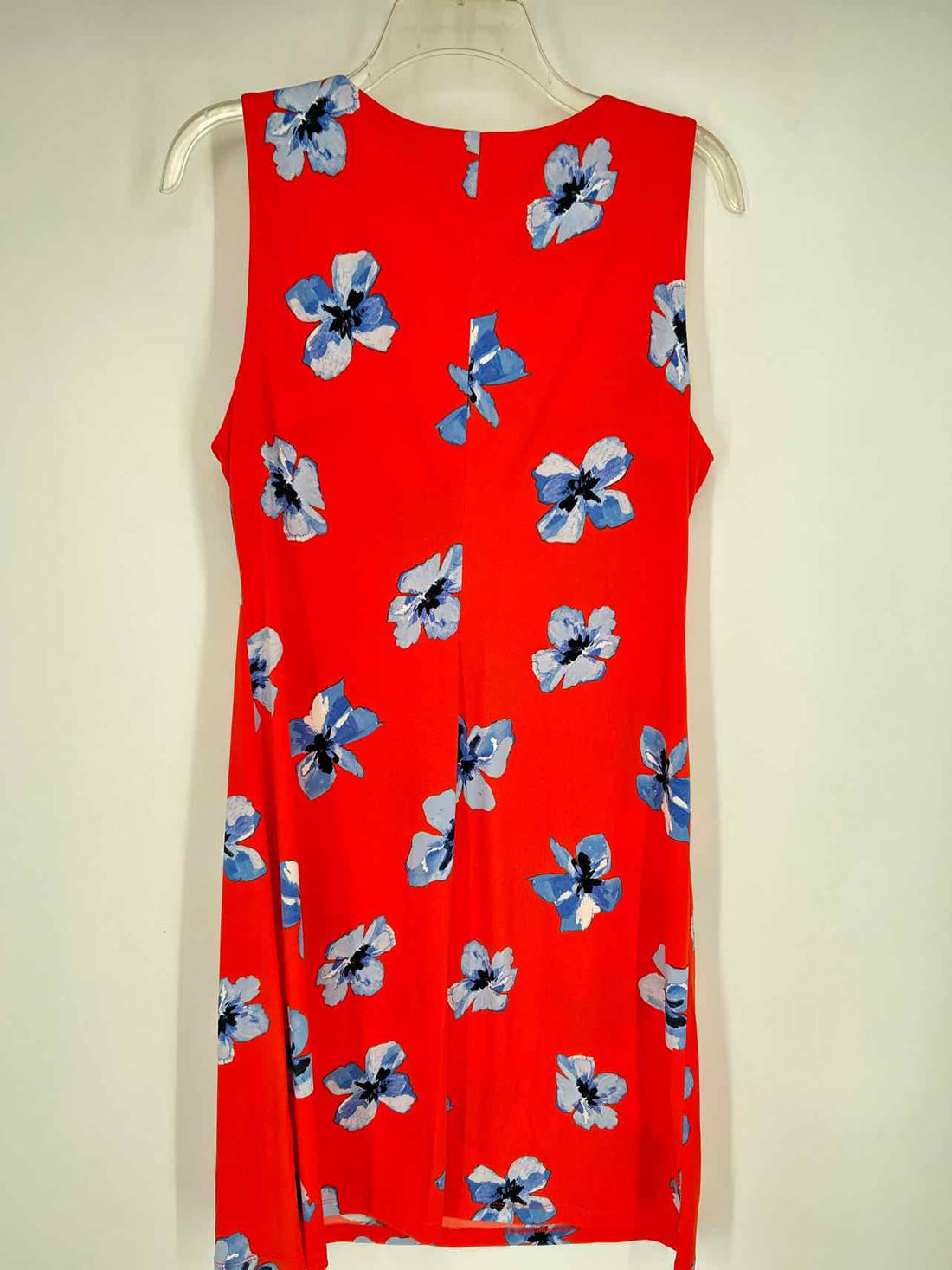 Tommy Hilfiger Size 10 Orange & Blue Floral Dress