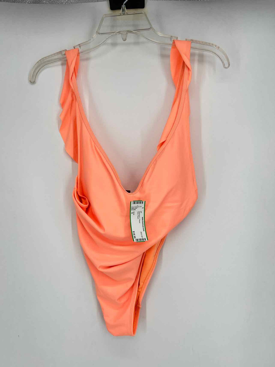 Aerie Size S Neon Peach Swimsuit 1 Piece